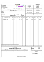 SALE ORDER FORMAT ACCOUNTING SOFTWARE
