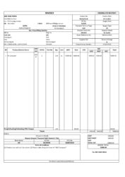 Invoice format