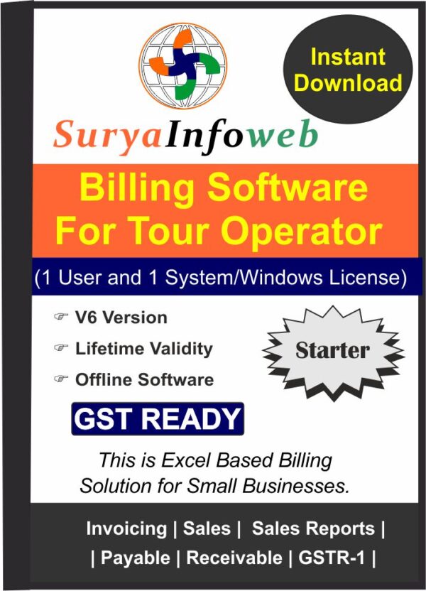 tour operator billing software