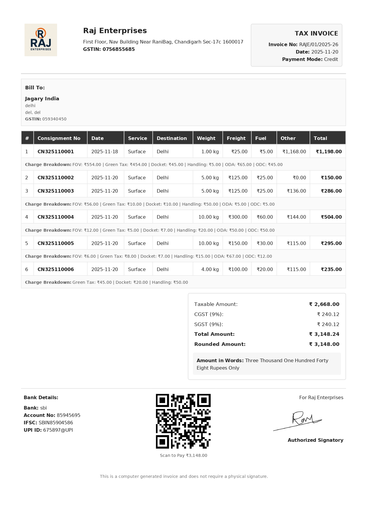 BillMyCourier: Courier Billing & Tracking Software/App (Online) - Image 2